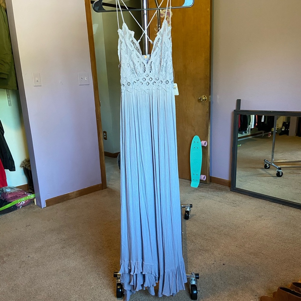 Free People Strappy Lace Top dress